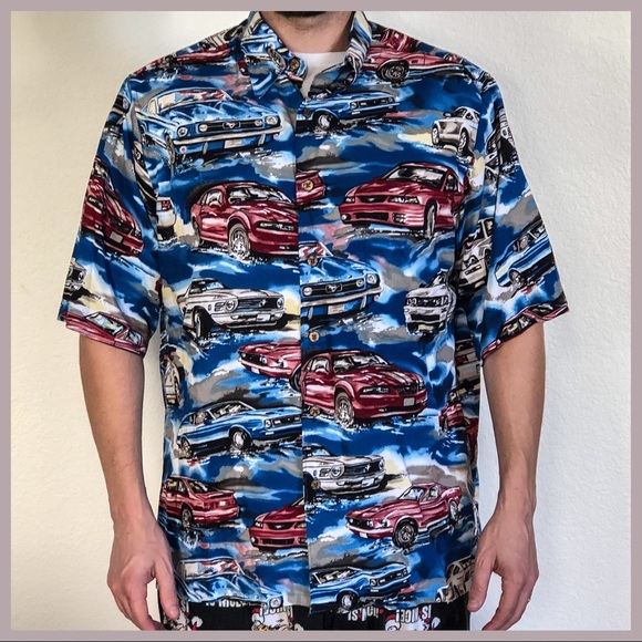 Mustang hawaiian shirt Clearance